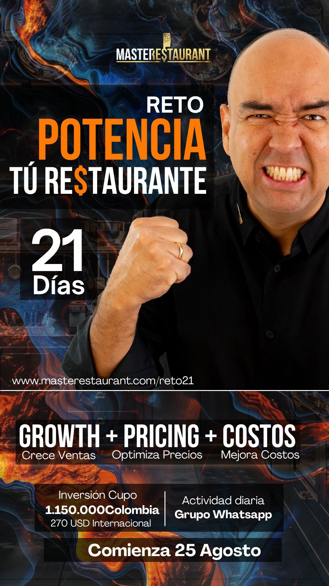 Reto 21 días potencia tu restaurante