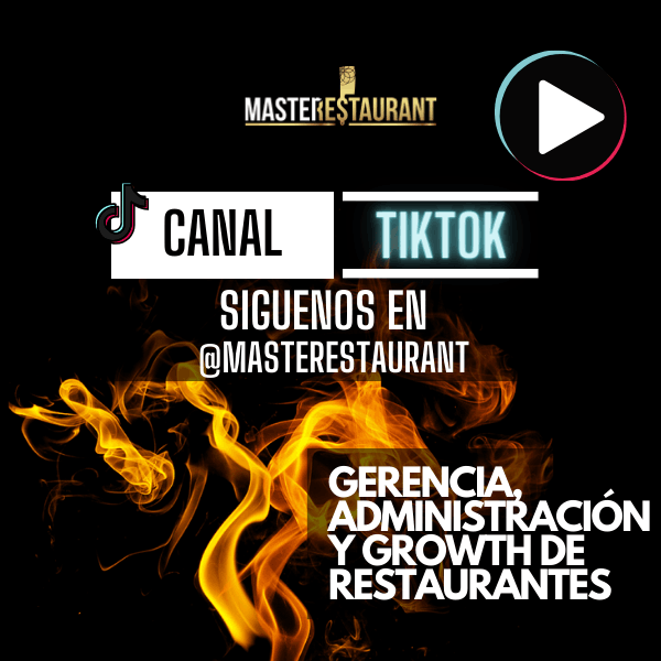 Canal TikTok Masterestaurant (master restaurant) restaurantes