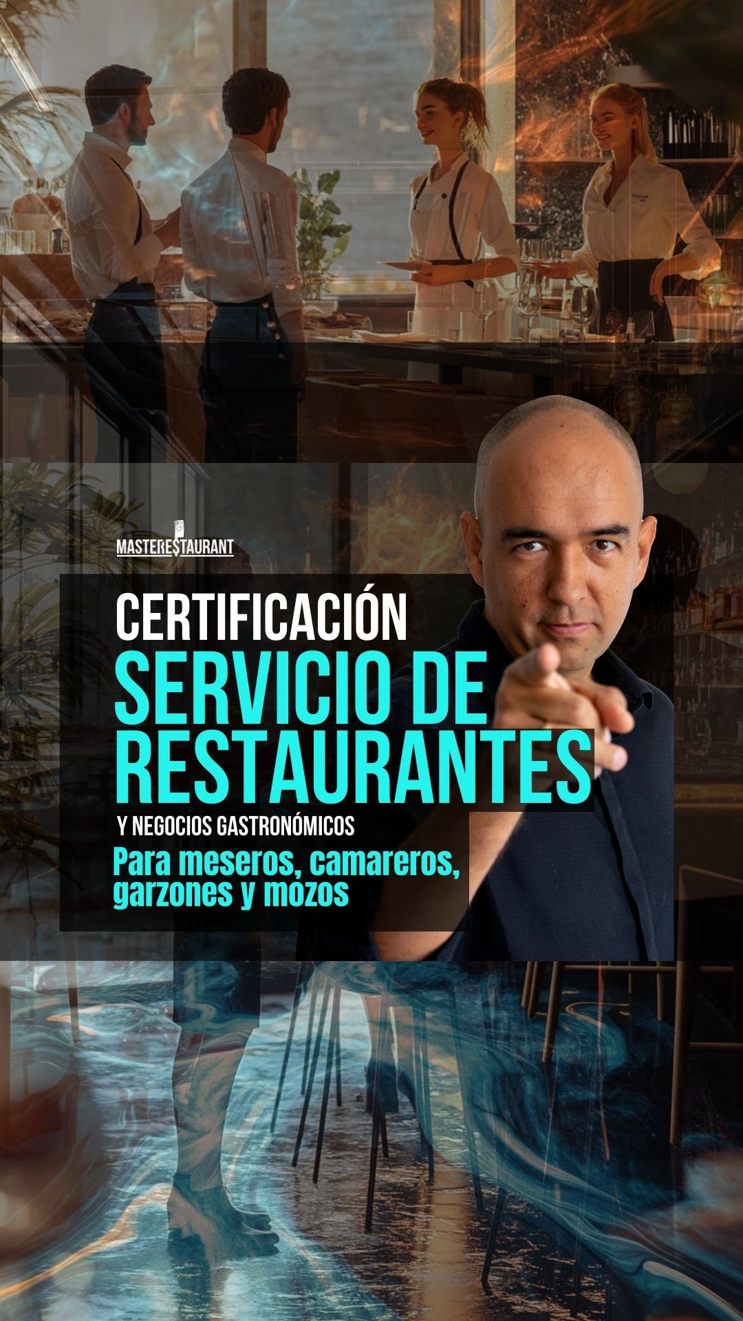 MASTERESTAURANT - Certificación en servicio de restaurantes para meseros, camareros, garzones y mozos