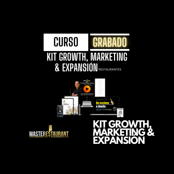 Clase demo kit de growth, marketing y expansion de Masterestaurant restaurantes