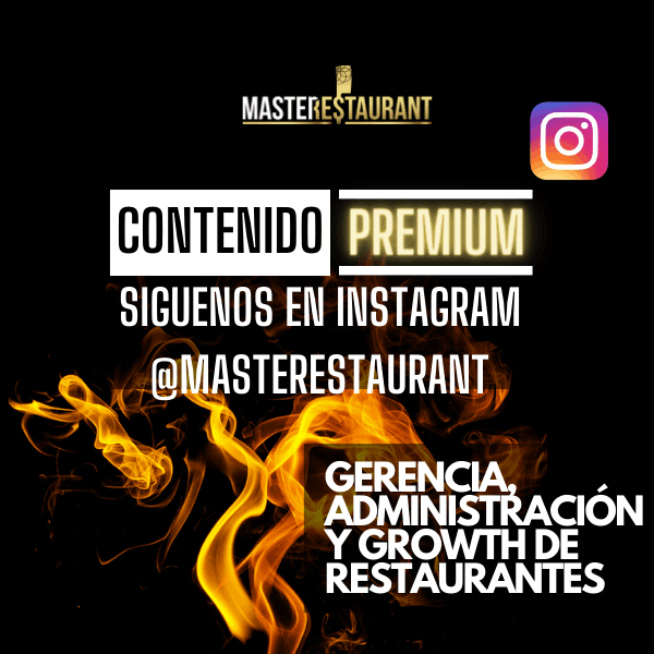 Canal premium de instagram master restaurant (masterestaurant)