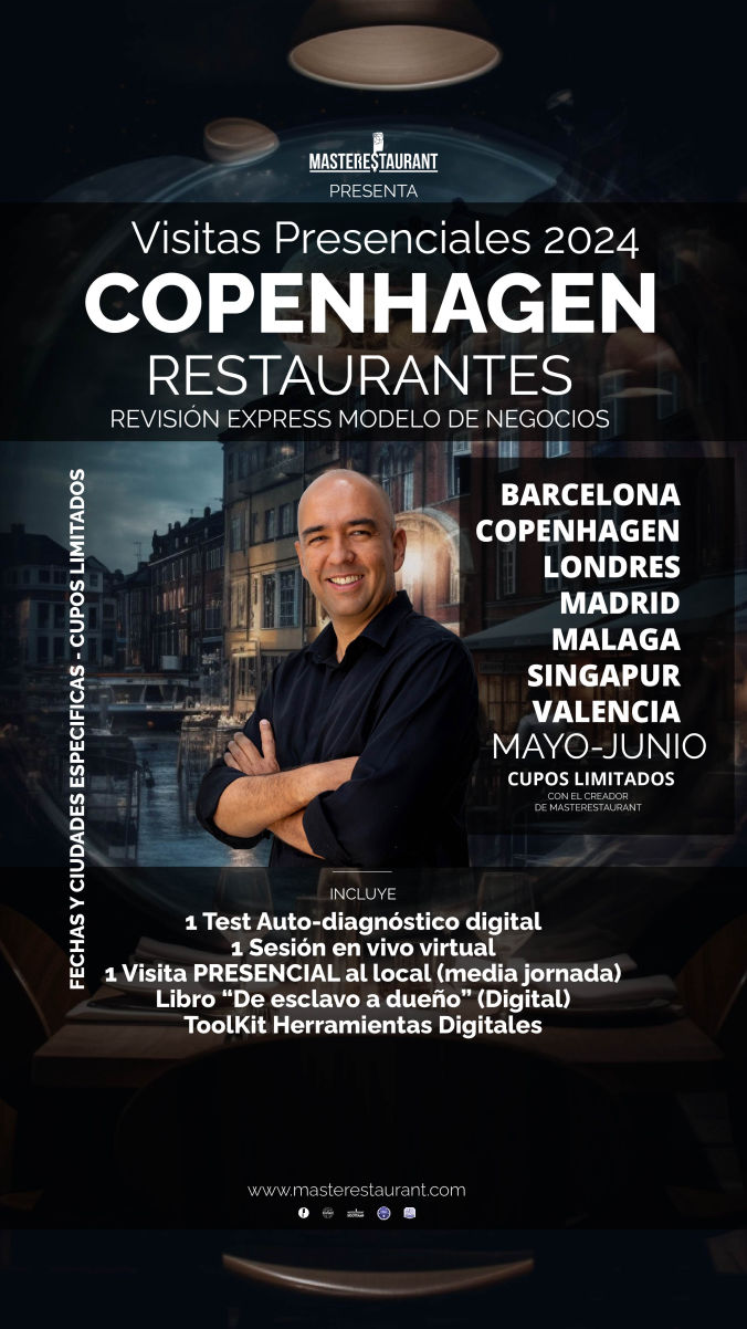 Visitas Presenciales COPENHAGEN y ciudades cercanas - MASTERESTAURANT