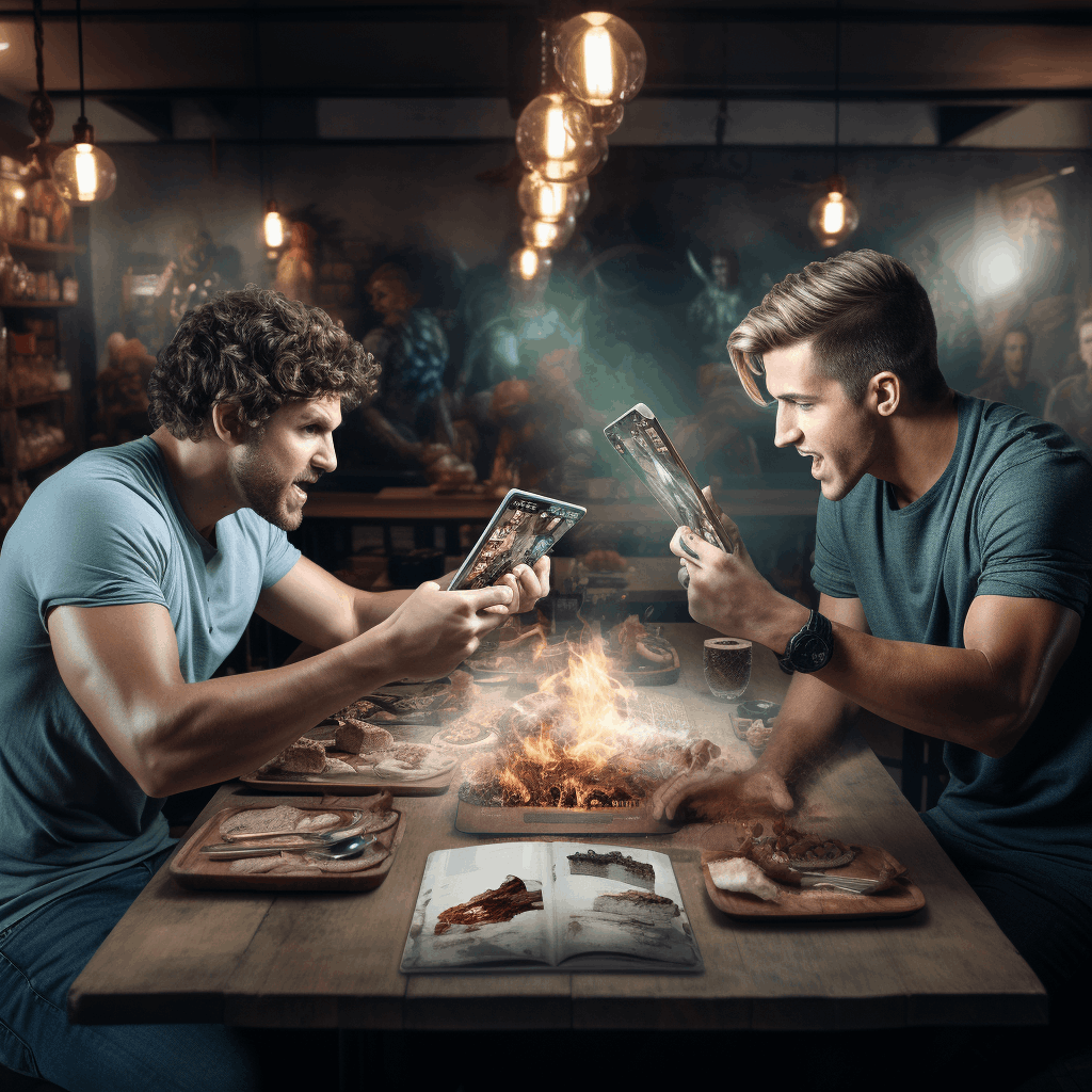 El Dilema de la Elección: Carta Física vs. Carta Digital en Restaurantes master restaurant (masteresturant)