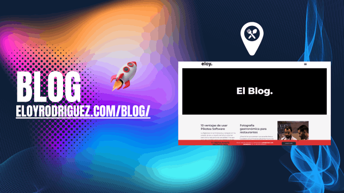 Eloy Rodríguez escribe muy personal y habla desde la experiencia como gestor en negocios de restauración como Diseñador de webs para restaurantes.&nbsp;
