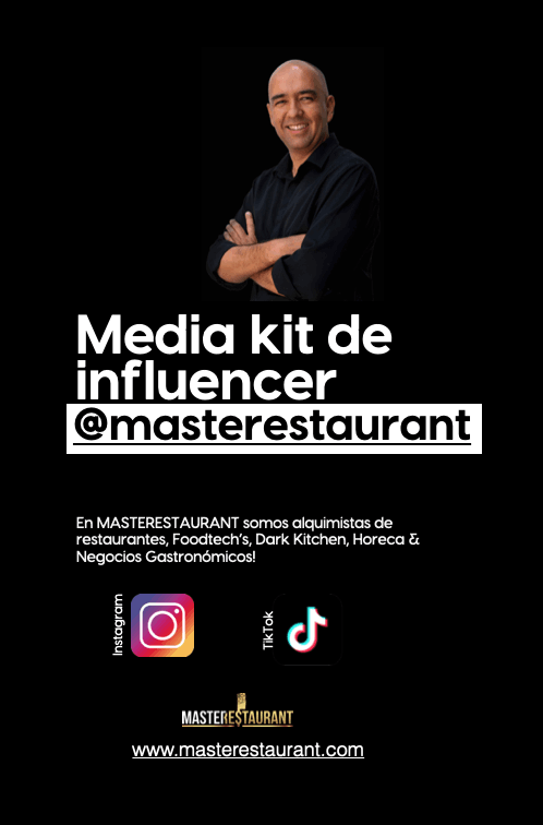 Masterestaurant - Presta servicio de influencer marketing e influenciador de Marketing Gastronómico para  restaurantes, cocinas ocultas, dark kitchens, hoteles, aerolíneas, destinos, agencias y más de masterestaurant (master restaurant)