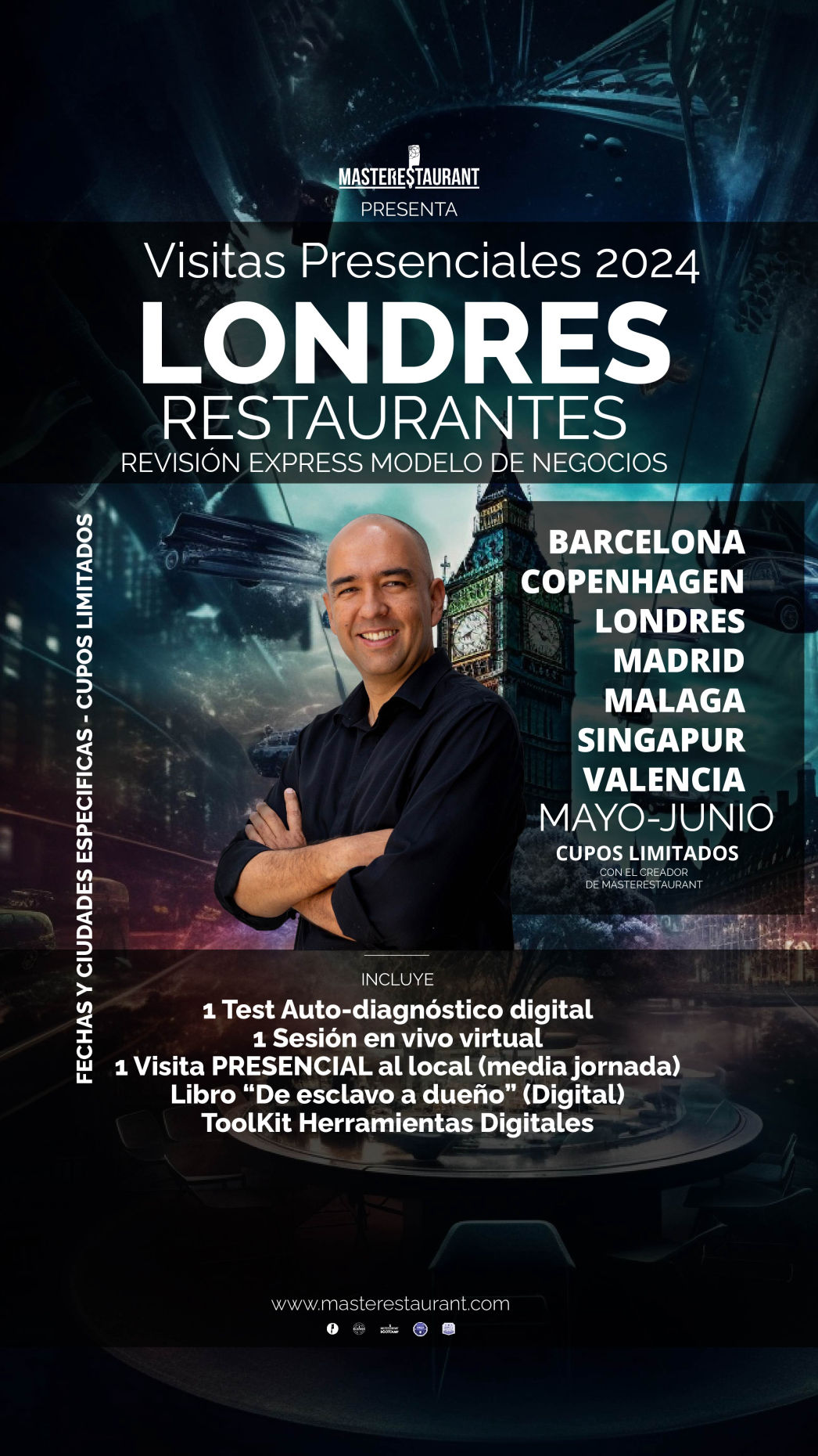 Visitas Presenciales LONDRES y ciudades cercanas - MASTERESTAURANT