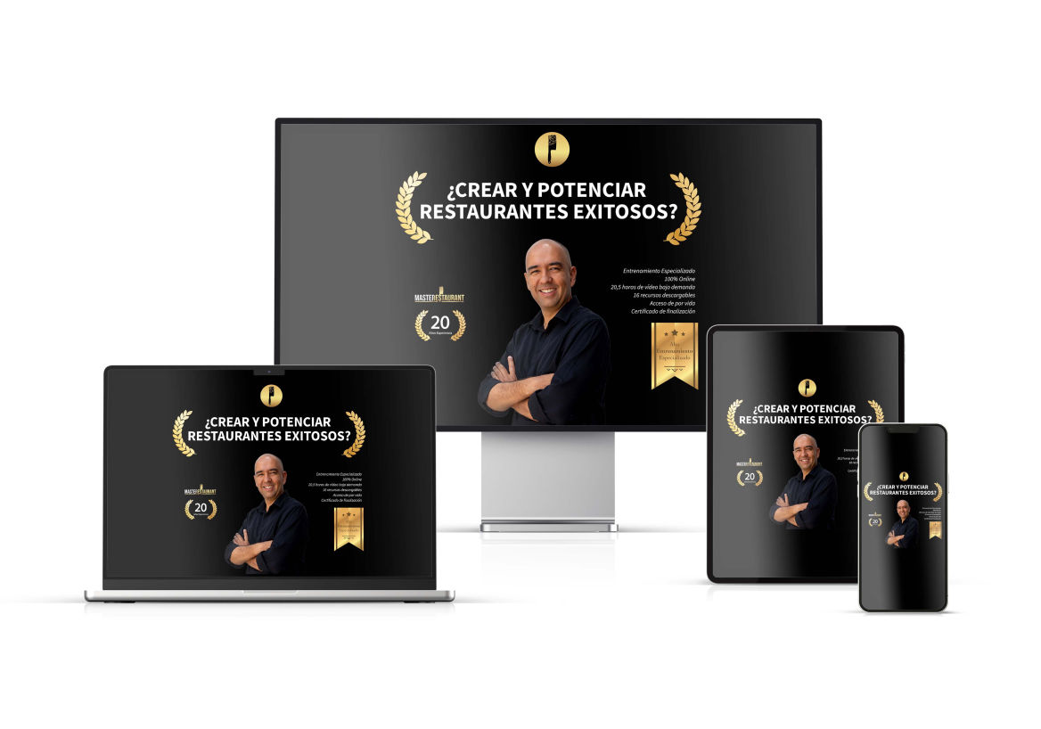 Masterestaurant crear y potenciar restaurantes en Udemy