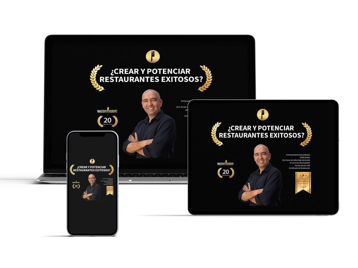 Masterestaurant crear y potenciar restaurantes en Udemy