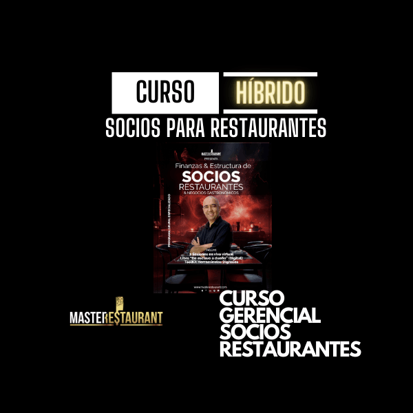 Cursos SOCIOS Restaurantes y negocios gastronómicos