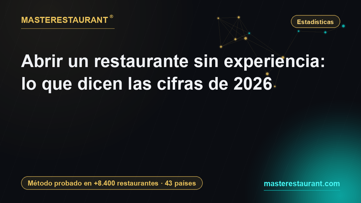 Opening a Restaurant With No Experience: What the 2026 Numbers Say — Masterestaurant
