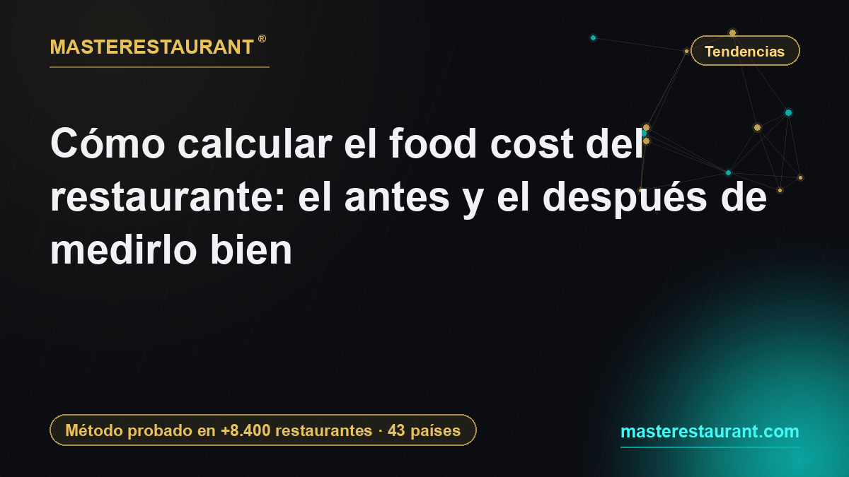 How to Calculate Restaurant Food Cost: Before and After Measuring It Properly — Masterestaurant