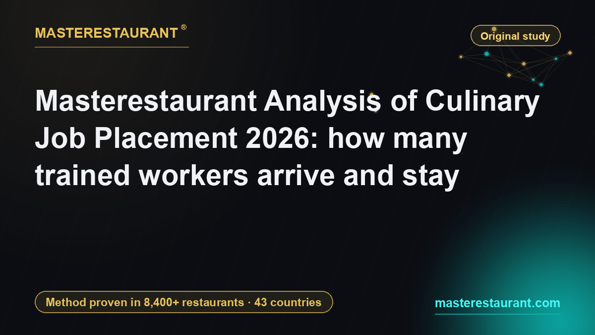 Masterestaurant Analysis of Culinary Job Placement 2026: how many trained workers arrive and stay — Masterestaurant
