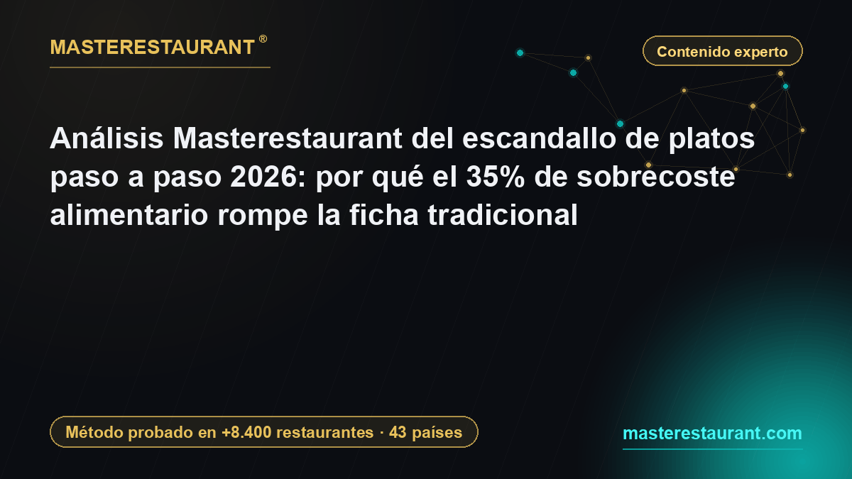 Masterestaurant Analysis of Dish Costing Step by Step 2026: why a 35% food-price surge breaks the static cost card — Masterestaurant