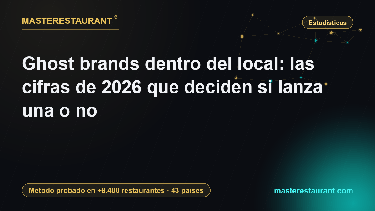 Ghost brands inside your restaurant: the 2026 numbers that decide whether you launch one — Masterestaurant