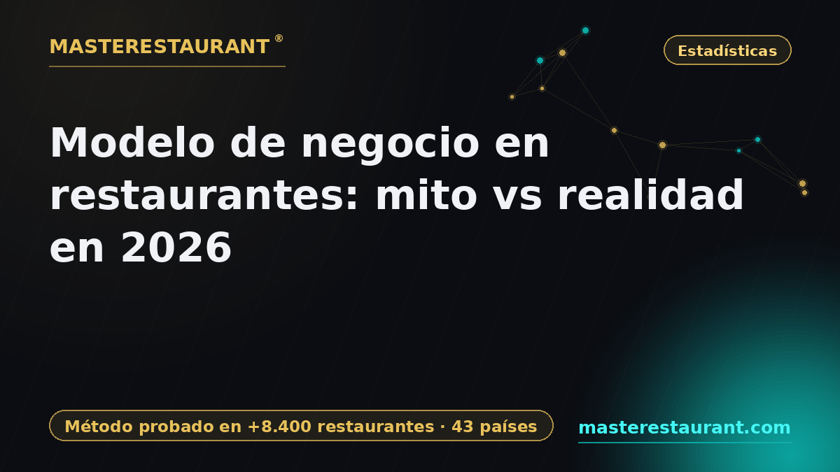 Modelo de negocio en restaurantes: mito vs realidad — Masterestaurant