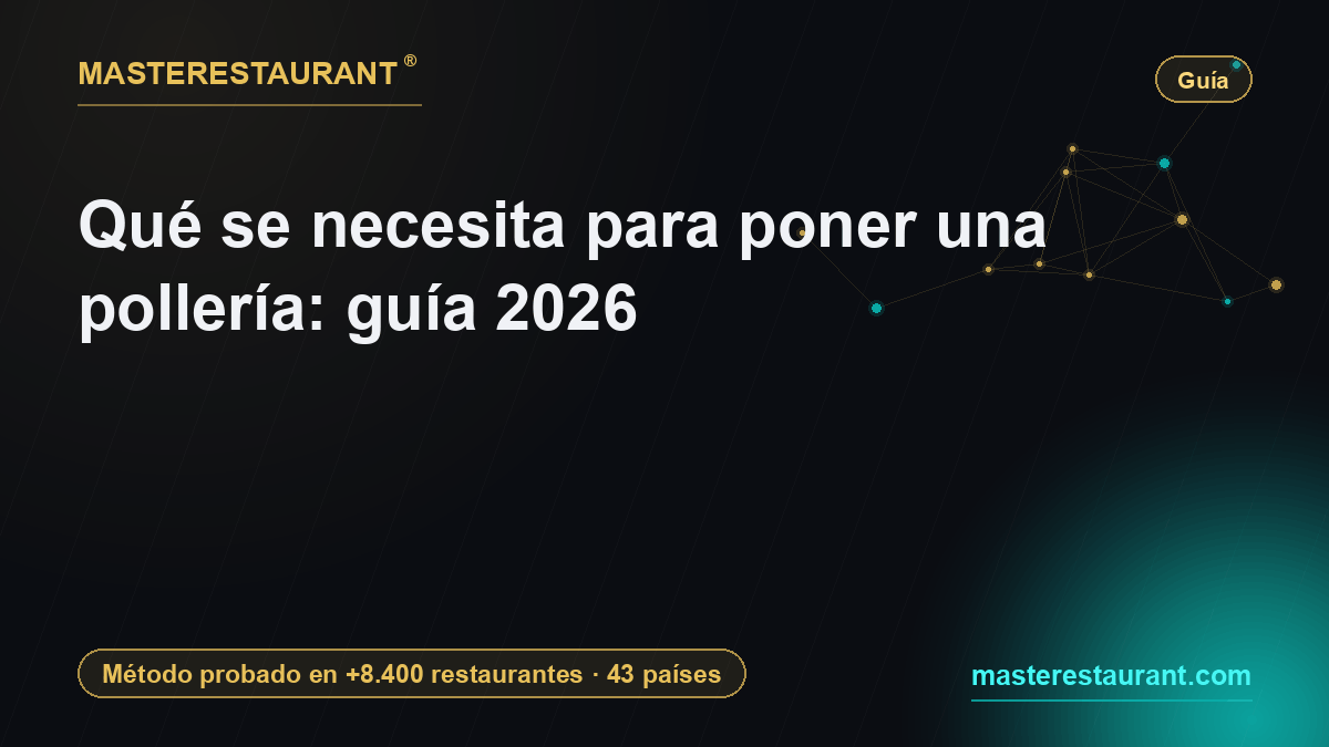 What you need to open a chicken restaurant: 2026 guide — Masterestaurant
