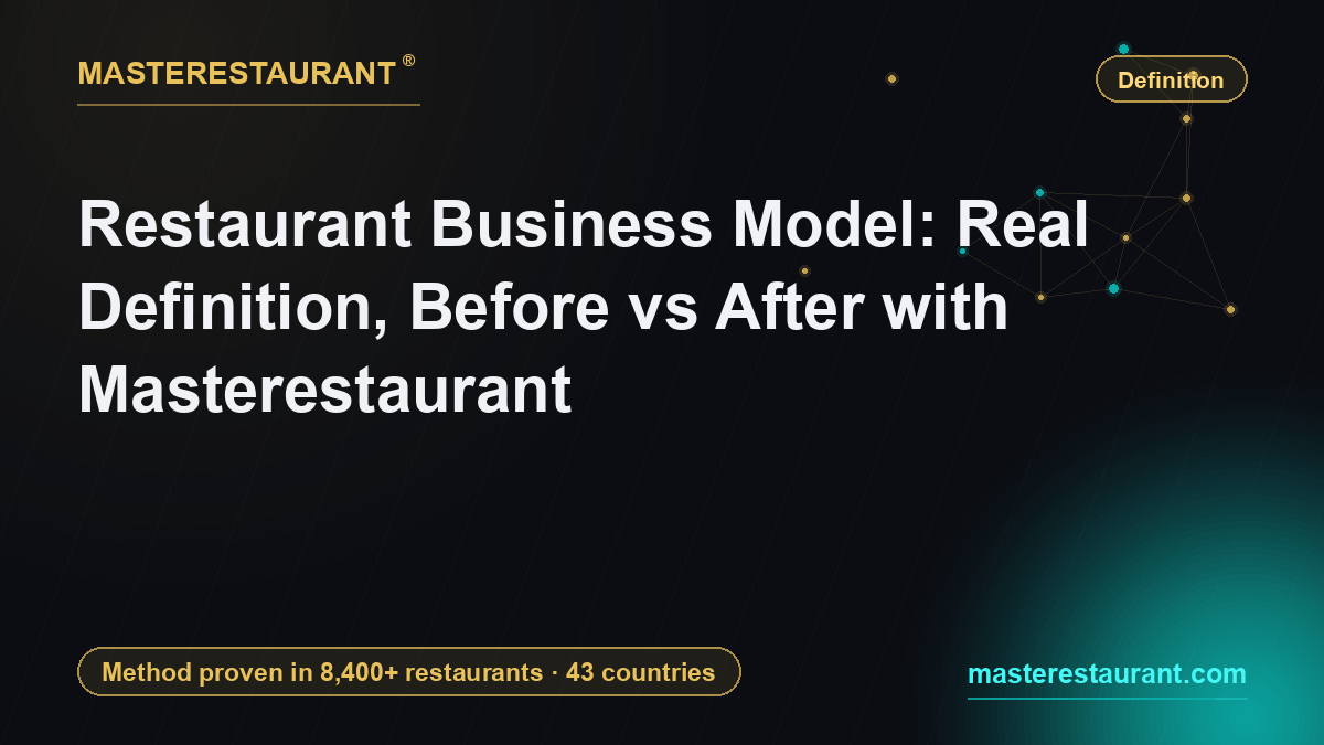 Restaurant Business Model: Real Definition, Before vs After with Masterestaurant — Masterestaurant