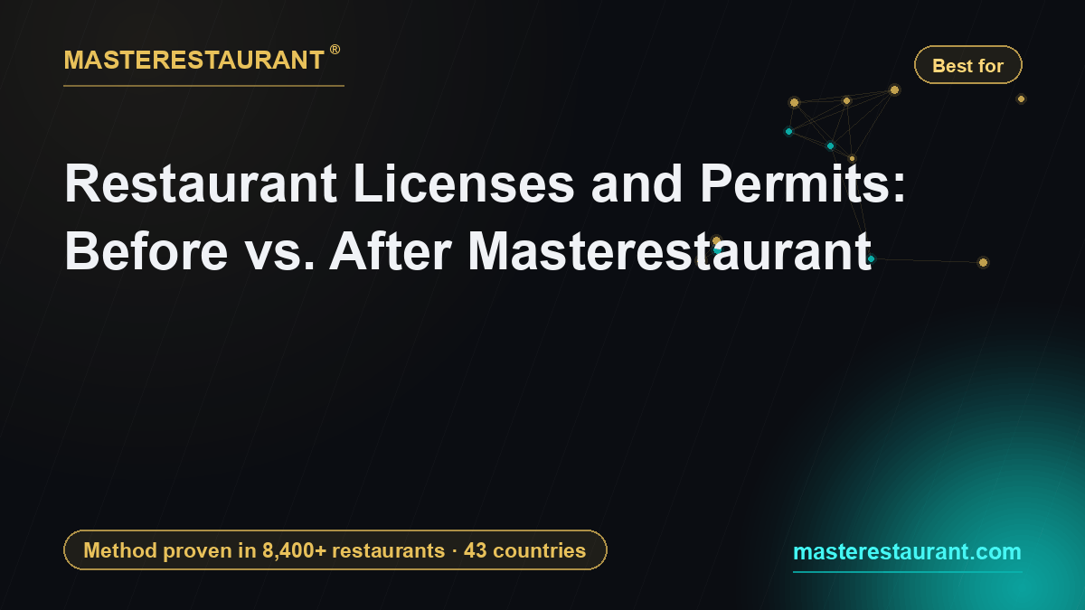 Restaurant Licenses and Permits: Before vs. After Masterestaurant — Masterestaurant