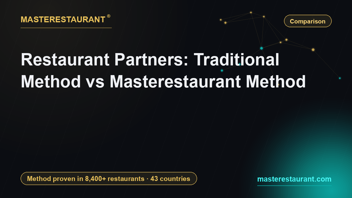 Restaurant Partners: Traditional Method vs Masterestaurant Method — Masterestaurant