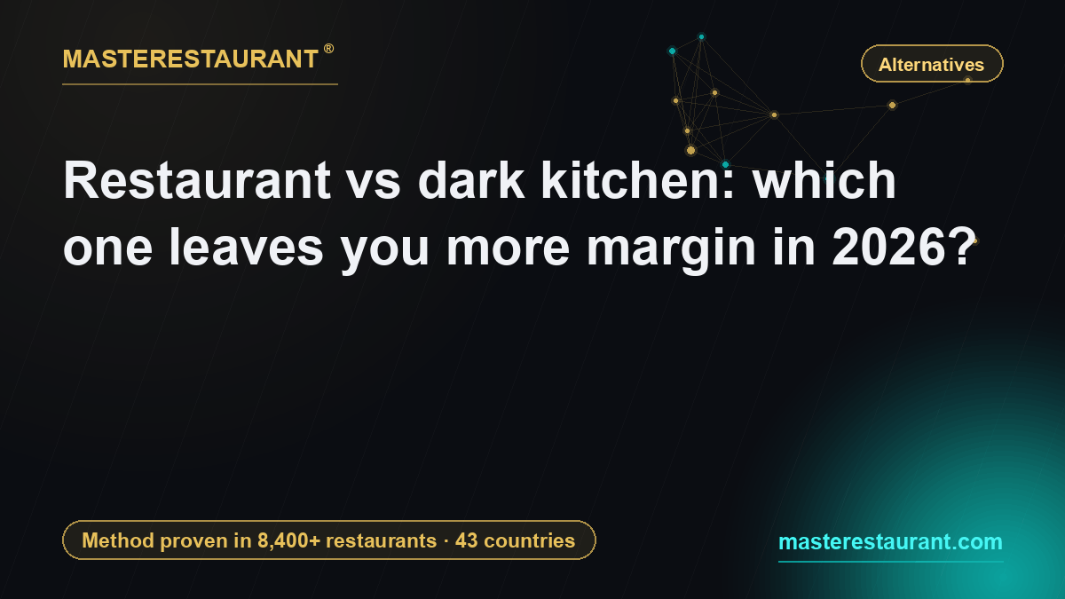 Restaurant vs dark kitchen: which one leaves you more margin in 2026? — Masterestaurant