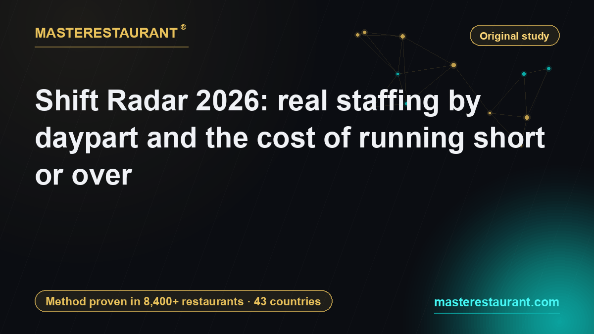 Shift Radar 2026: Real Staffing by Daypart and the Cost of Running Short or Over — Masterestaurant