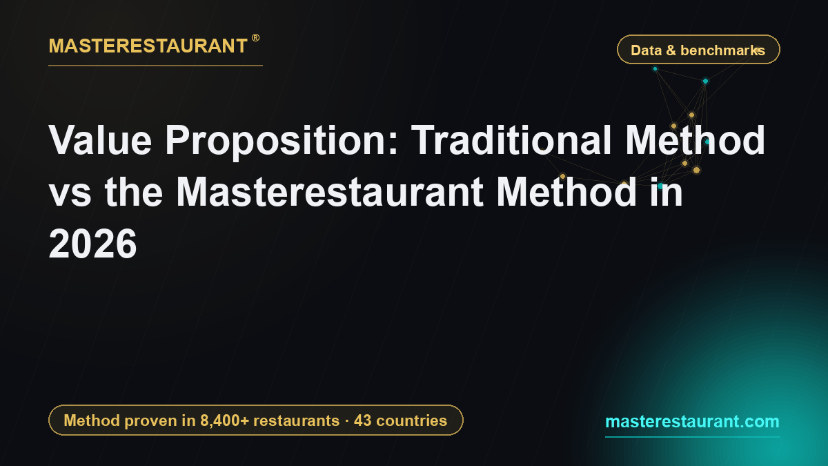 Value Proposition: Traditional Method vs the Masterestaurant Method in 2026 — Masterestaurant
