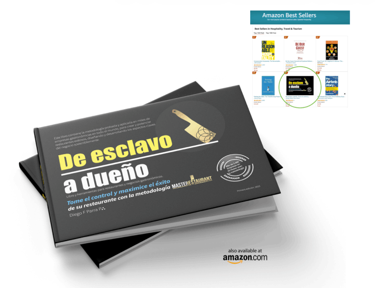 Libro “De esclavo a dueño” para restaurantes