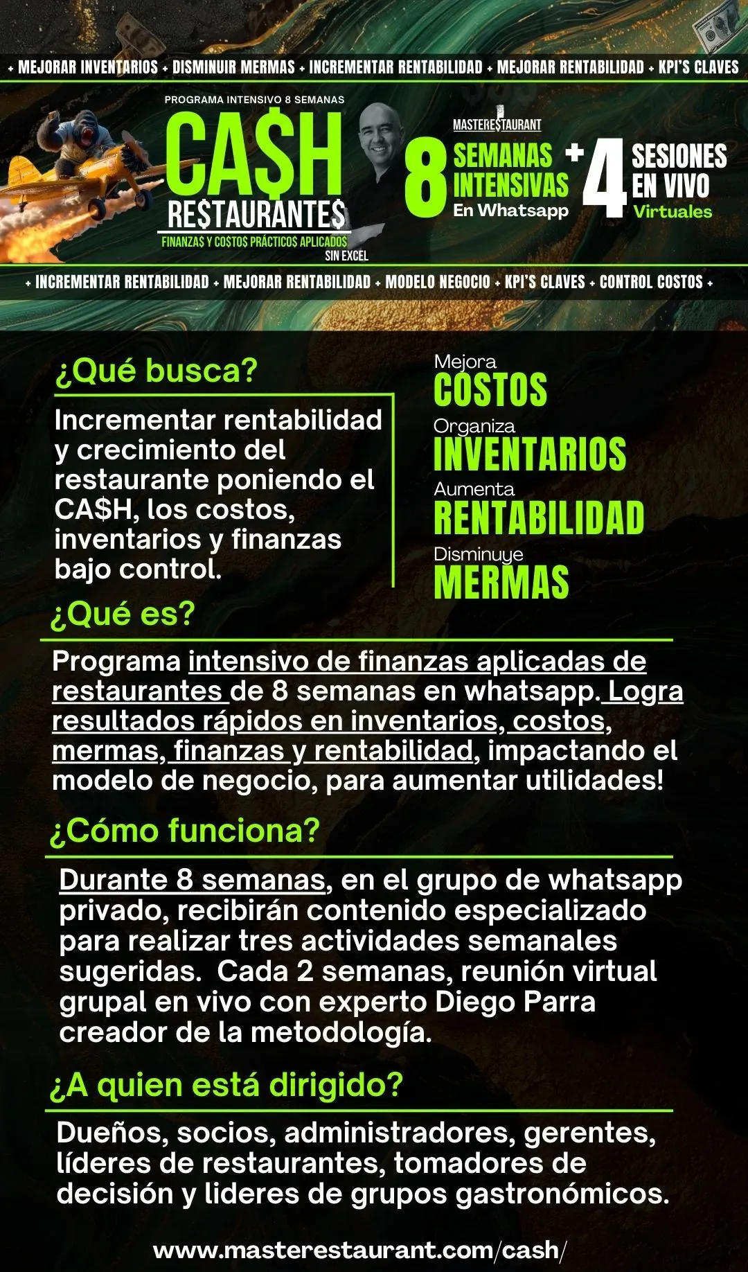 CA$H · qué busca, qué es, cómo funciona y a quién está dirigido