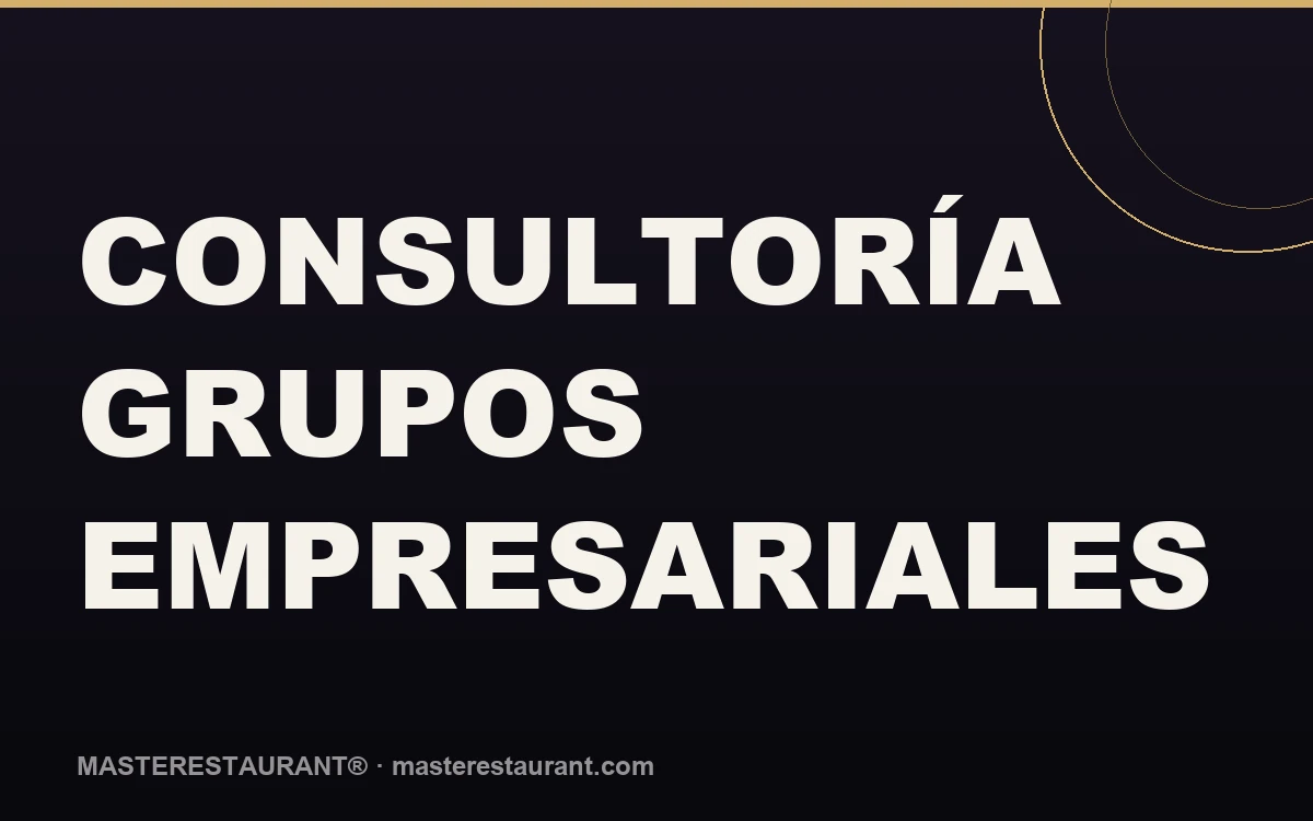 Consultoría Grupos Empresariales
