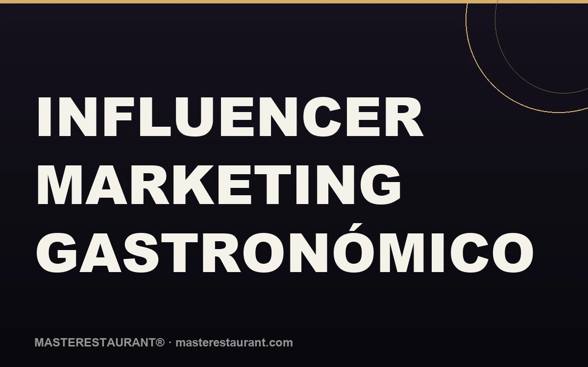 Influencer Marketing Gastronómico